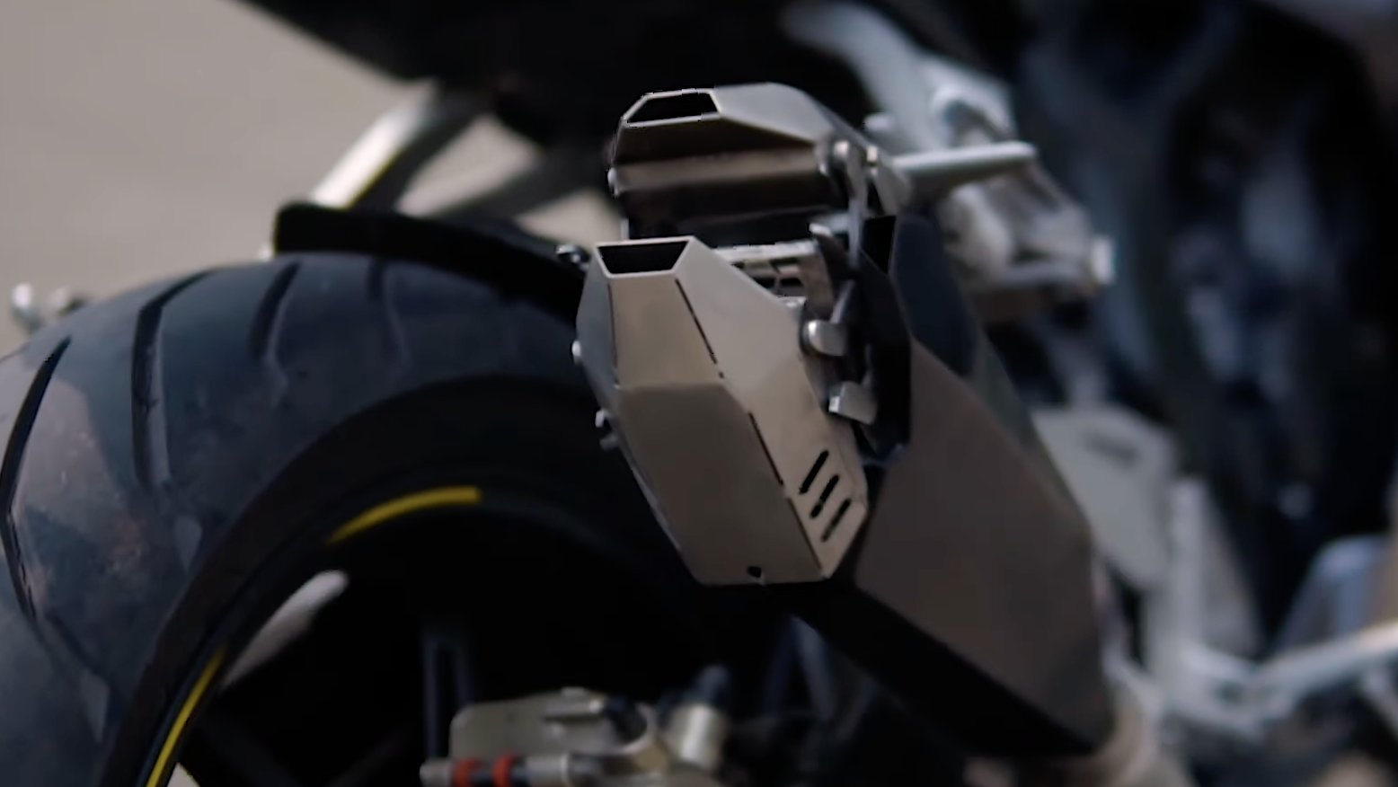 An exhaust that allows the rider to adjust the volume of their bike